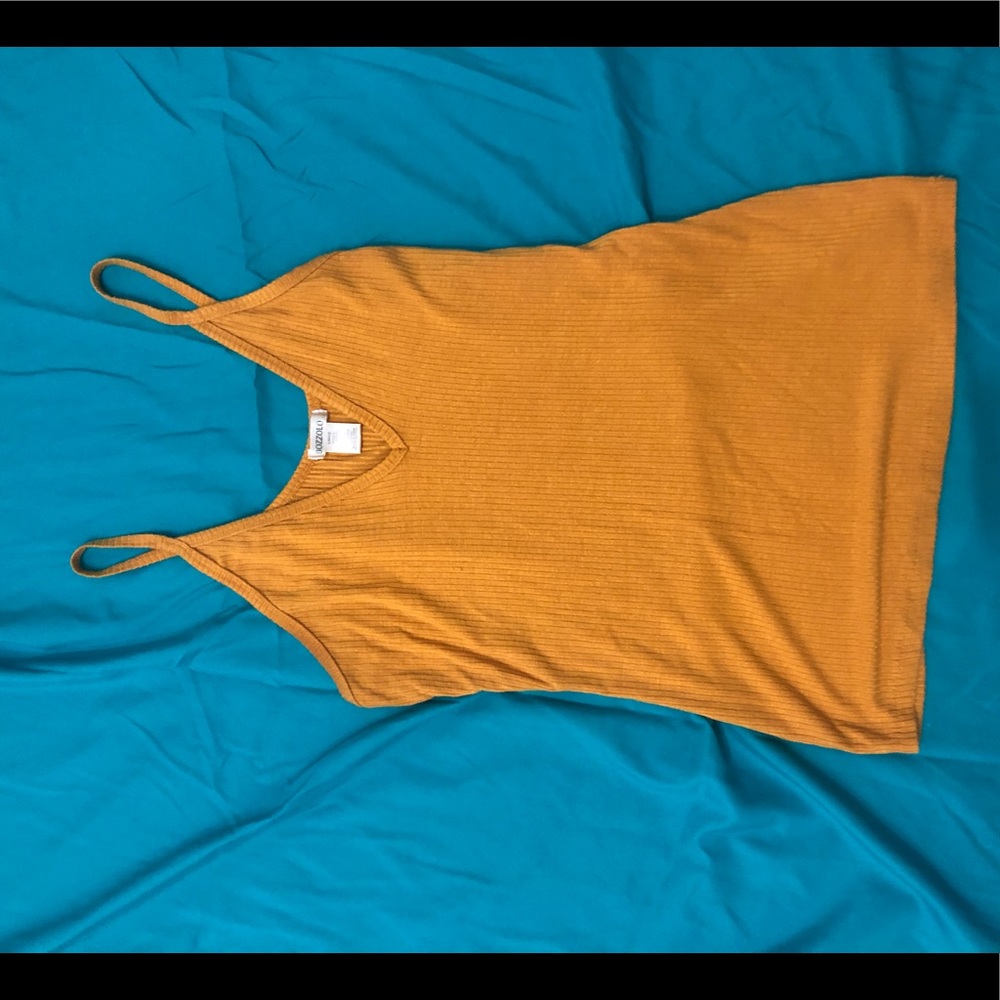 Yellow tank top